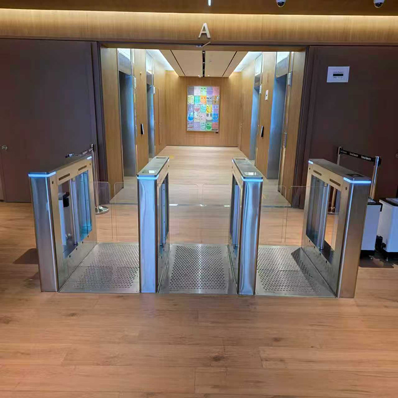 Slim‑profile turnstile solution for corporate office